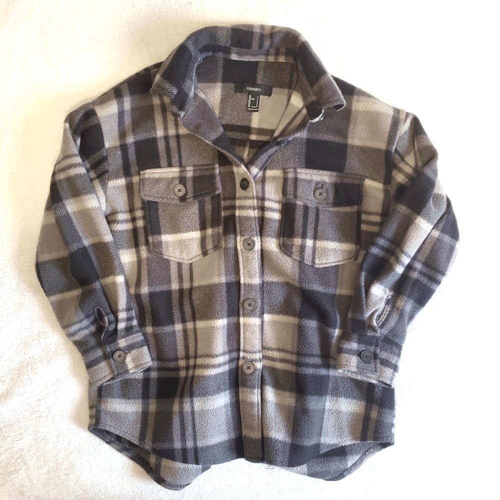 FOREVER21 Button Up Sweater